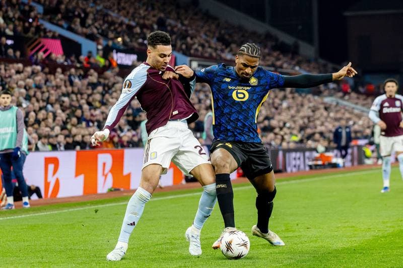 Football. UEFA Europa League. Aston Villa - Lille. 19.03.2026
