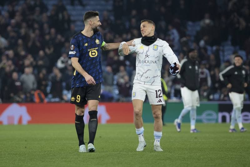 Football. UEFA Europa League. Aston Villa - Lille. 19.03.2026