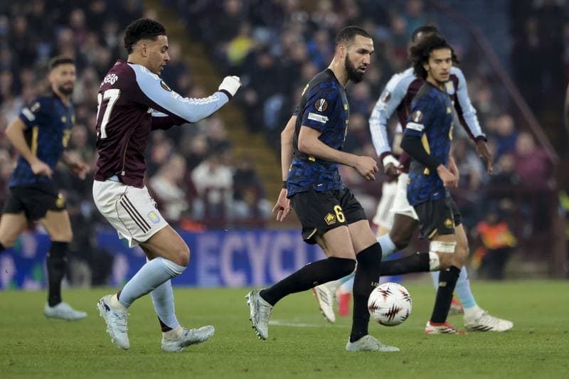 Football. UEFA Europa League. Aston Villa - Lille. 19.03.2026