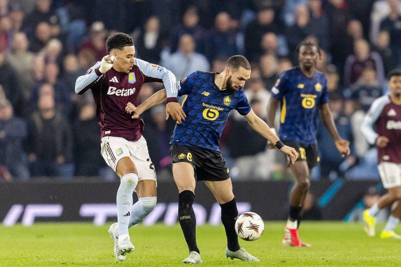 Football. UEFA Europa League. Aston Villa - Lille. 19.03.2026
