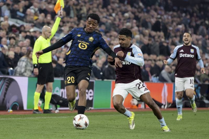 Football. UEFA Europa League. Aston Villa - Lille. 19.03.2026