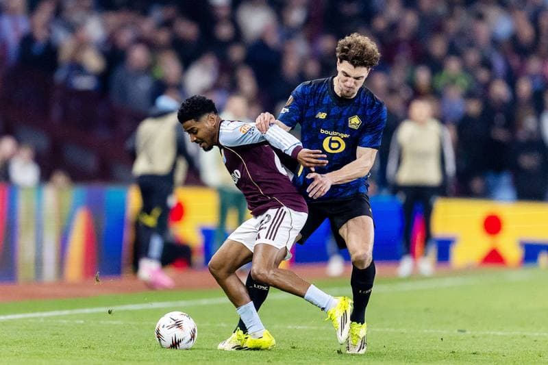 Football. UEFA Europa League. Aston Villa - Lille. 19.03.2026