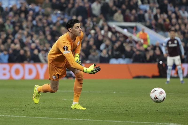 Football. UEFA Europa League. Aston Villa - Lille. 19.03.2026