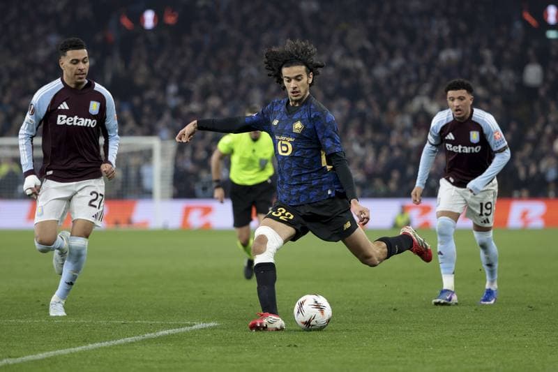 Football. UEFA Europa League. Aston Villa - Lille. 19.03.2026