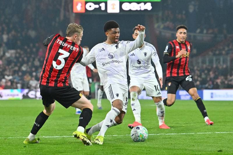 Football. Premier League. AFC Bournemouth - Manchester United. 20.03.2026