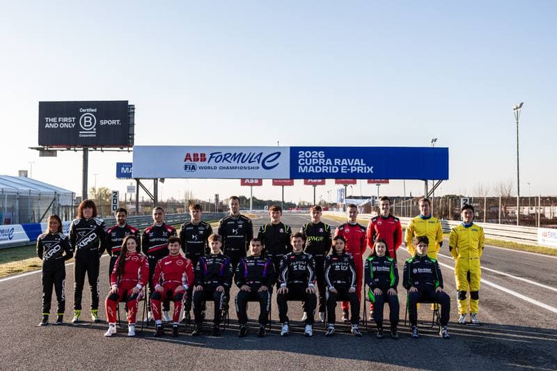 Motorsport. ABB FIA Formula E World Championship. Rookie Test. 22.03.2026