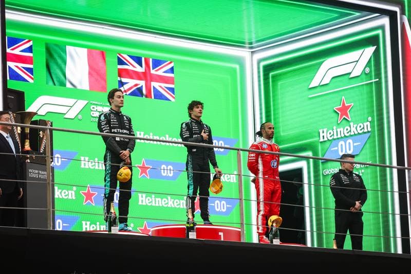 Motorsport. Formula 1. Heineken Chinese Grand Prix. 15.03.2026