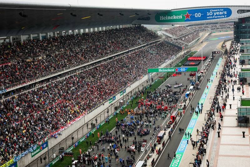 Motorsport. Formula 1. Heineken Chinese Grand Prix. 15.03.2026