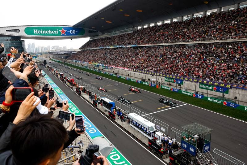 Motorsport. Formula 1. Heineken Chinese Grand Prix. 15.03.2026