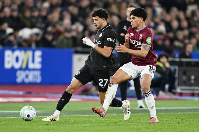 Football. Premier League. West Ham United - Manchester City. 14.03.2026