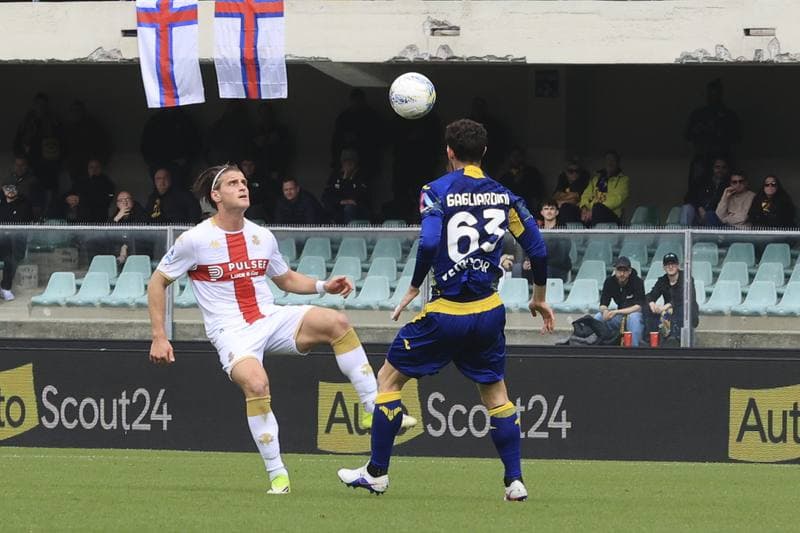 Football. Serie A. Hellas Verona - Genoa. 15.03.2026