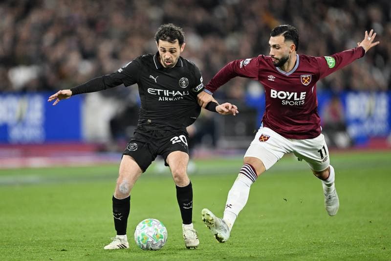 Football. Premier League. West Ham United - Manchester City. 14.03.2026