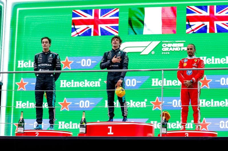 Motorsport. Formula 1. Heineken Chinese Grand Prix. 15.03.2026