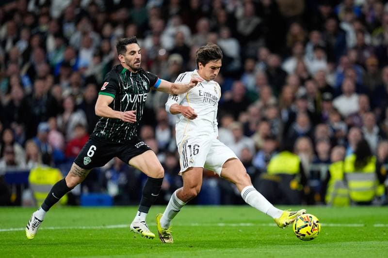 Football. La Liga. Real Madrid - Elche. 14.03.2026