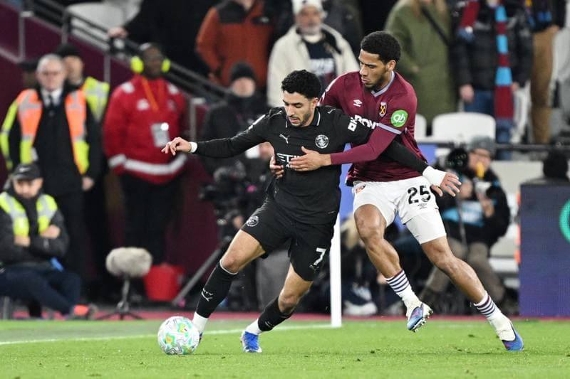 Football. Premier League. West Ham United - Manchester City. 14.03.2026