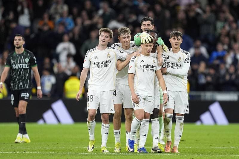 Football. La Liga. Real Madrid - Elche. 14.03.2026