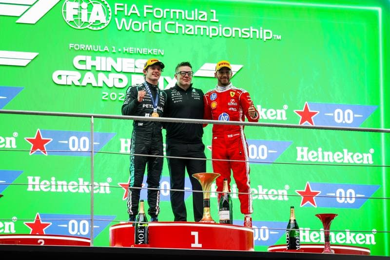 Motorsport. Formula 1. Heineken Chinese Grand Prix. 15.03.2026