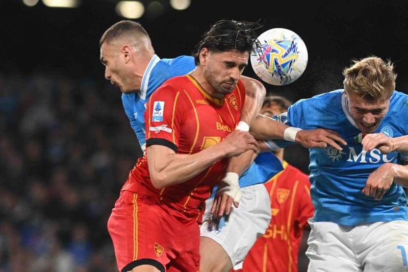 Football. Serie A. SSC Napoli - US Lecce. 16.03.2026