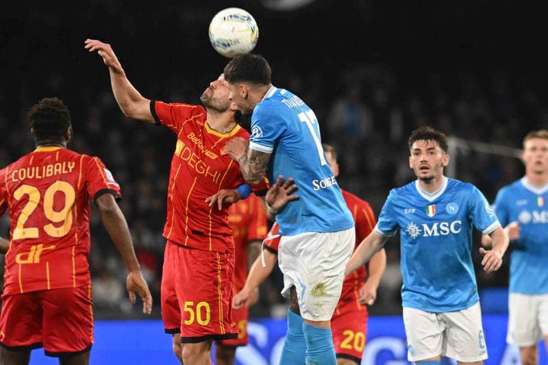 Football. Serie A. SSC Napoli - US Lecce. 16.03.2026