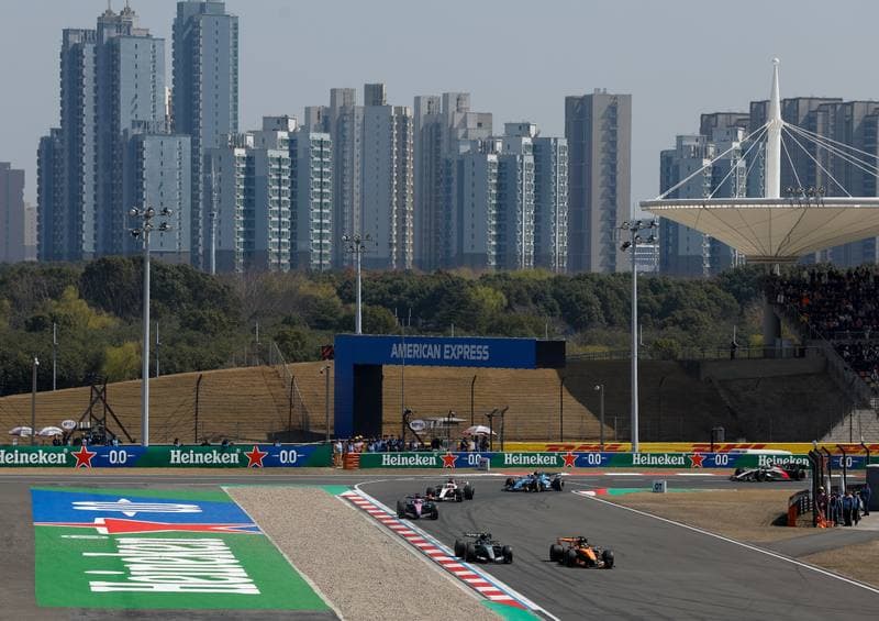 Motorsport. Formula 1. Heineken Chinese Grand Prix. 15.03.2026