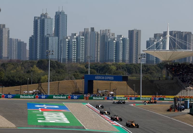 Motorsport. Formula 1. Heineken Chinese Grand Prix. 15.03.2026