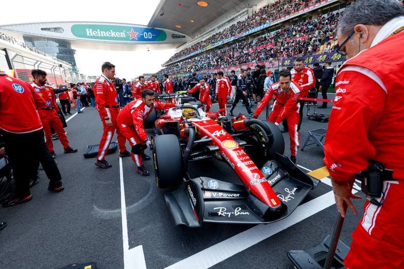 Motorsport. Formula 1. Heineken Chinese Grand Prix. 15.03.2026