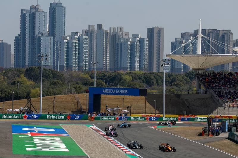 Motorsport. Formula 1. Heineken Chinese Grand Prix. 15.03.2026