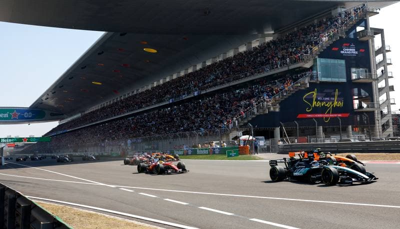 Motorsport. Formula 1. Heineken Chinese Grand Prix. 15.03.2026