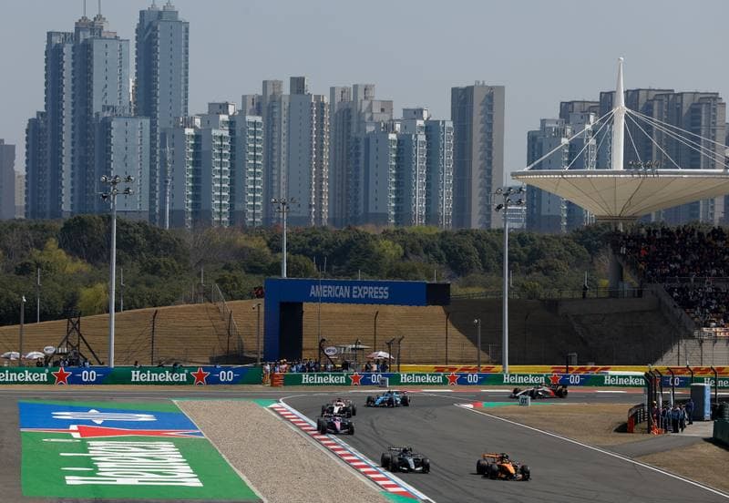 Motorsport. Formula 1. Heineken Chinese Grand Prix. 15.03.2026