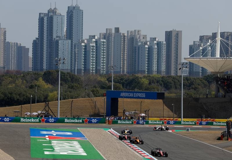 Motorsport. Formula 1. Heineken Chinese Grand Prix. 15.03.2026