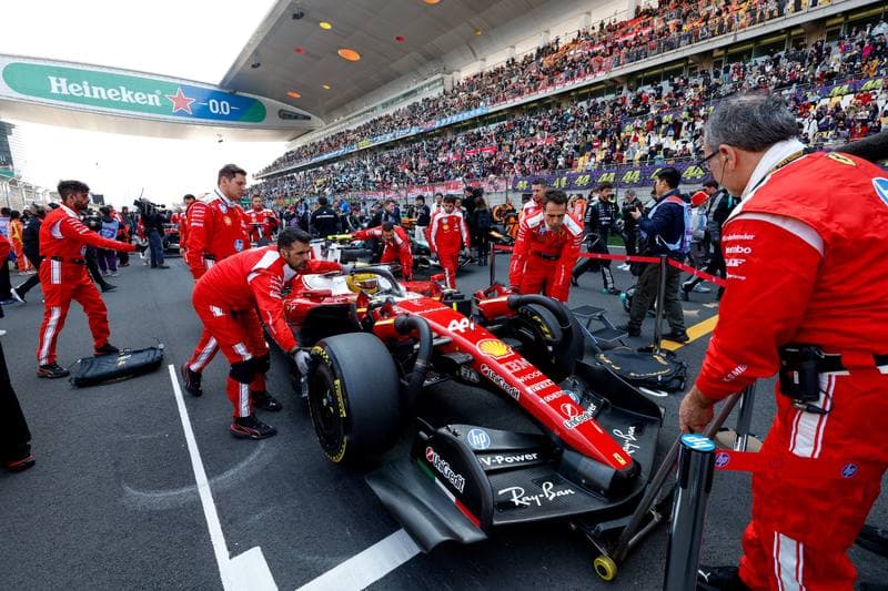 Motorsport. Formula 1. Heineken Chinese Grand Prix. 15.03.2026