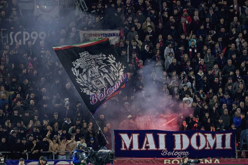 Football. UEFA Europa League. Bologna FC - AS Roma. 12.03.2026