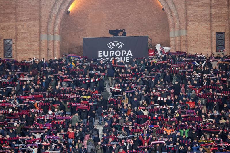 Football. UEFA Europa League. Bologna FC - AS Roma. 12.03.2026