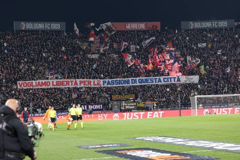 Football. UEFA Europa League. Bologna FC - AS Roma. 12.03.2026