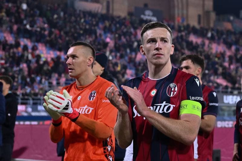 Football. UEFA Europa League. Bologna FC - AS Roma. 12.03.2026