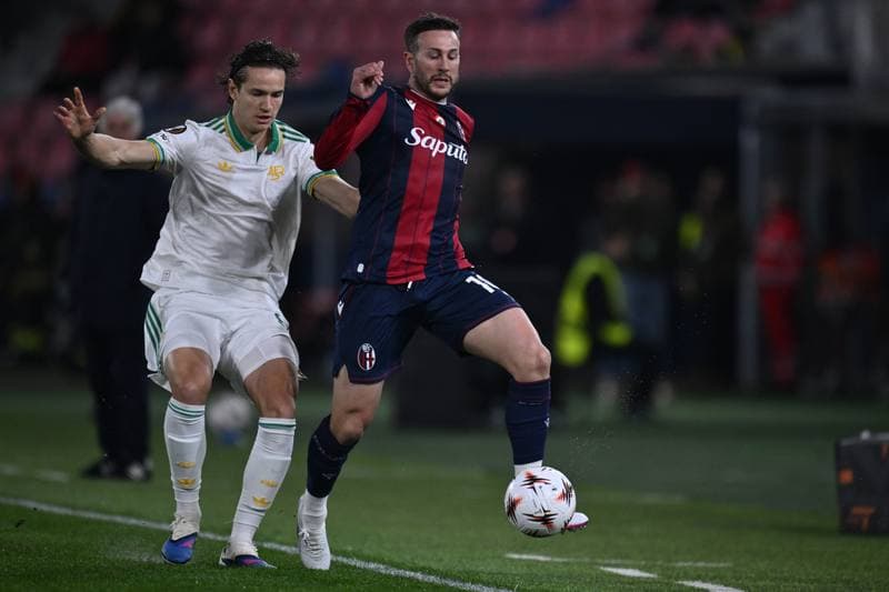 Football. UEFA Europa League. Bologna FC - AS Roma. 12.03.2026
