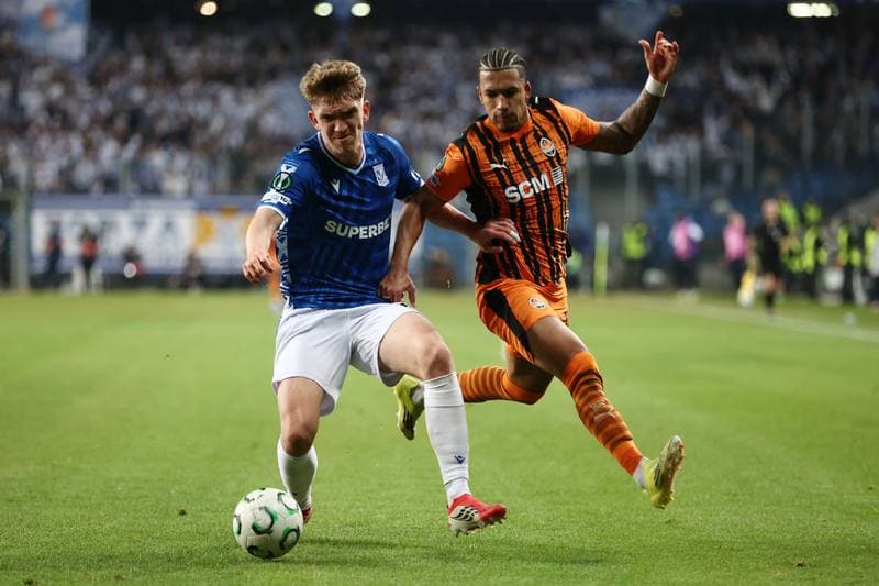 Football. UEFA Conference League. Lech Poznan - Shakhtar Donetsk. 12.03.2026
