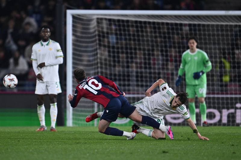 Football. UEFA Europa League. Bologna FC - AS Roma. 12.03.2026