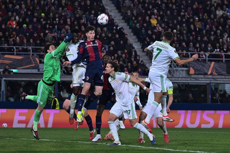 Football. UEFA Europa League. Bologna FC - AS Roma. 12.03.2026