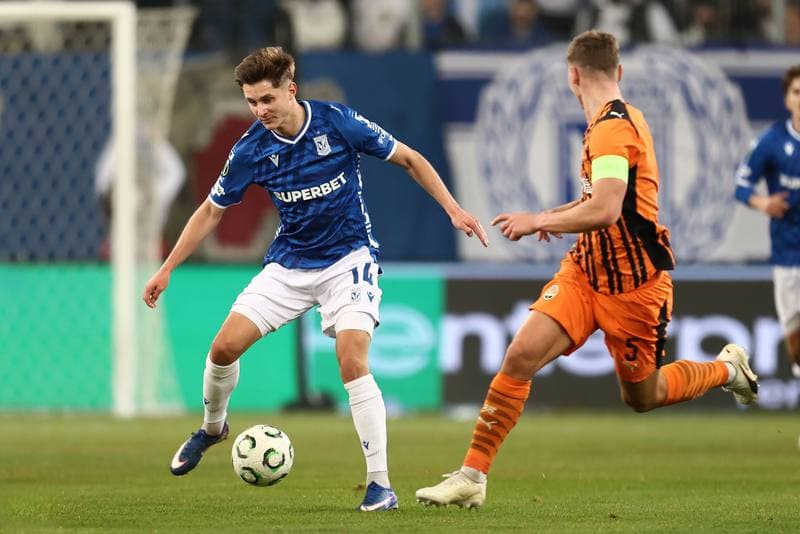 Football. UEFA Conference League. Lech Poznan - Shakhtar Donetsk. 12.03.2026