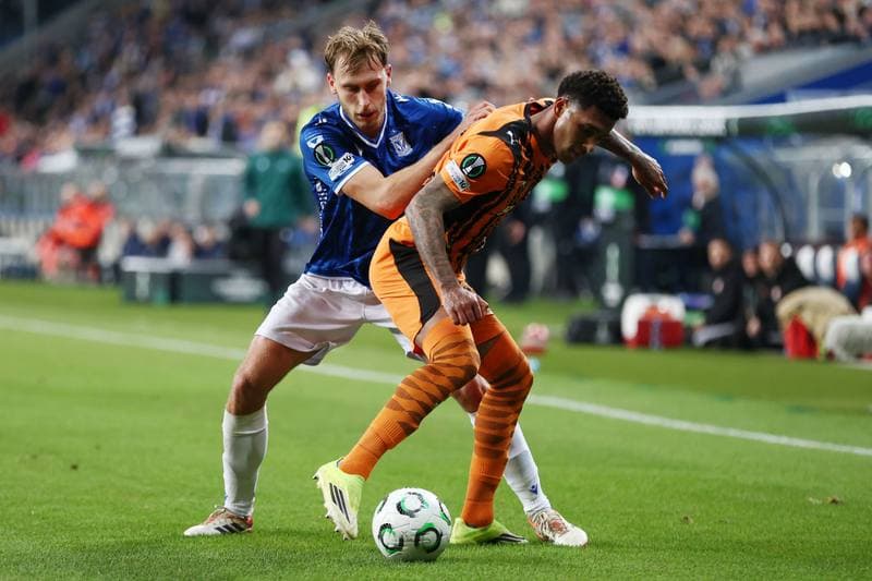 Football. UEFA Conference League. Lech Poznan - Shakhtar Donetsk. 12.03.2026