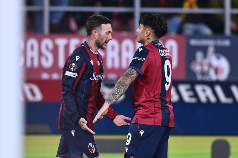 Football. UEFA Europa League. Bologna FC - AS Roma. 12.03.2026