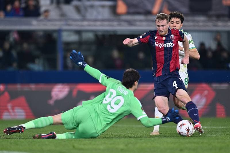 Football. UEFA Europa League. Bologna FC - AS Roma. 12.03.2026