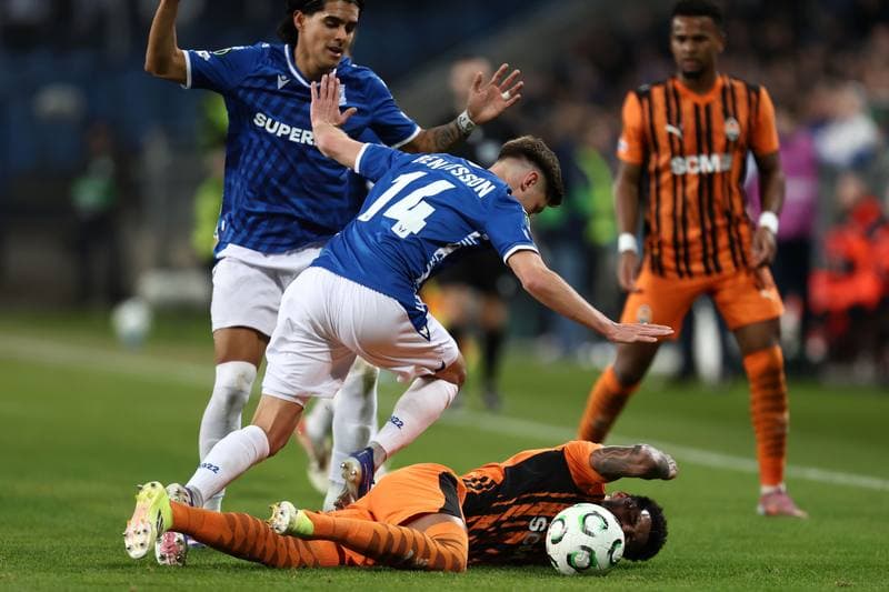 Football. UEFA Conference League. Lech Poznan - Shakhtar Donetsk. 12.03.2026