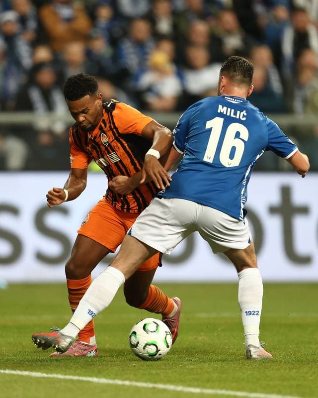 Football. UEFA Conference League. Lech Poznan - Shakhtar Donetsk. 12.03.2026
