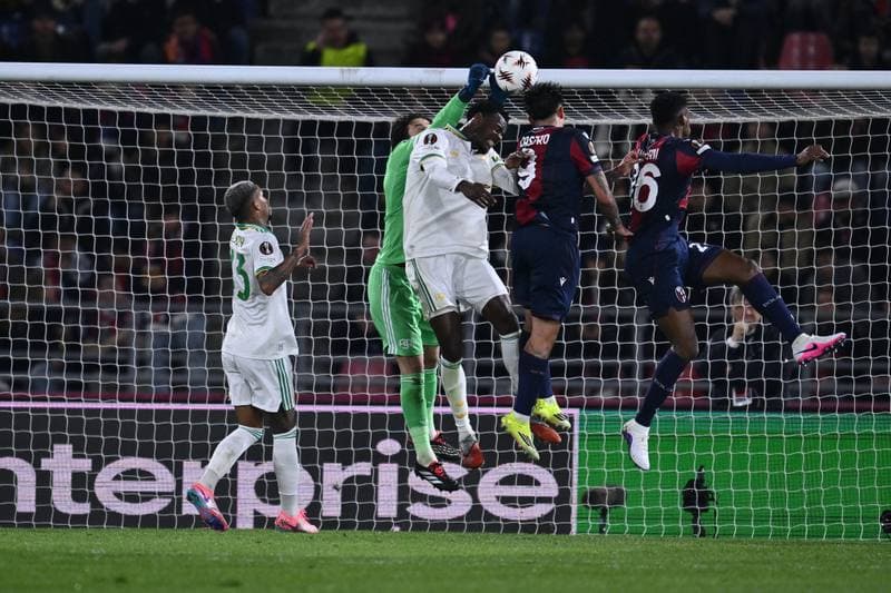 Football. UEFA Europa League. Bologna FC - AS Roma. 12.03.2026