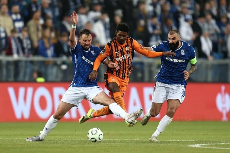 Football. UEFA Conference League. Lech Poznan - Shakhtar Donetsk. 12.03.2026