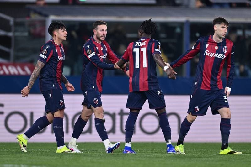 Football. UEFA Europa League. Bologna FC - AS Roma. 12.03.2026
