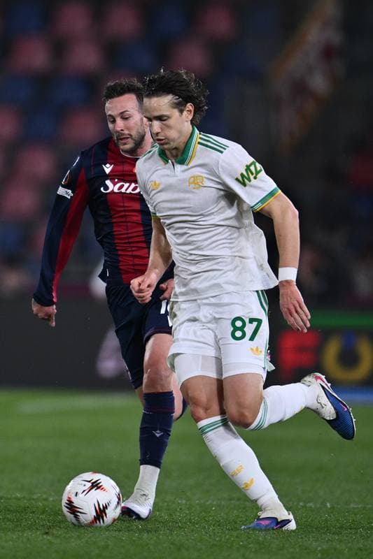 Football. UEFA Europa League. Bologna FC - AS Roma. 12.03.2026