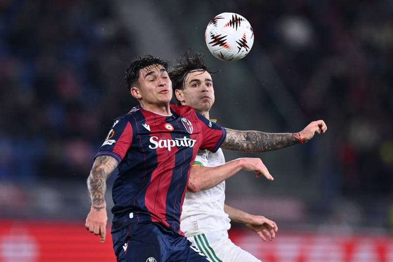 Football. UEFA Europa League. Bologna FC - AS Roma. 12.03.2026